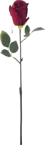 Ruusu tekokasvi, Korkeus 45 cm, Punainen