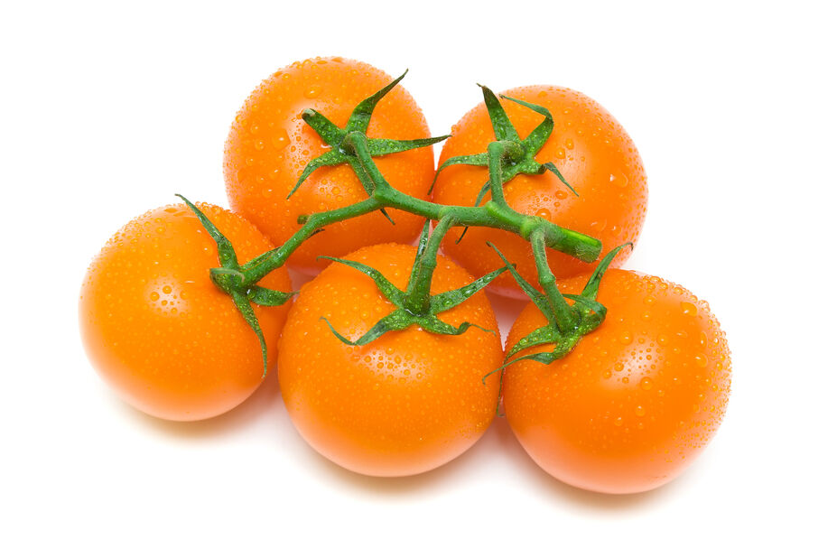 Kirsikkatomaatti 'Orange Paruche', Ø10.5 cm, Oranssi