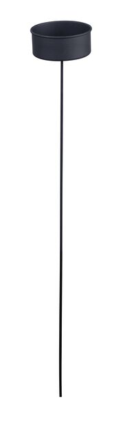Ulkotuliteline, Korkeus 86 cm, Musta