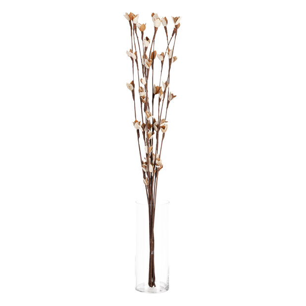 Paperikukka Lilja, Korkeus 85 cm, Luonnonvalkoinen